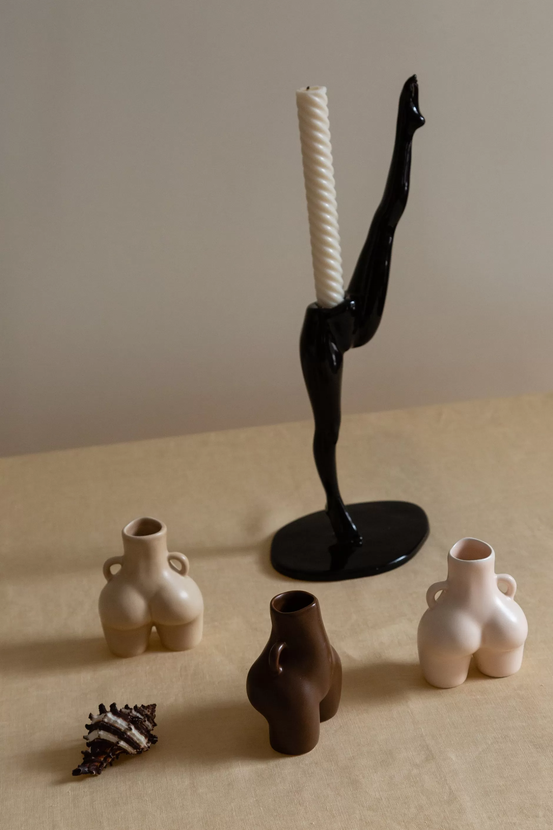 can_candlestick_black_2.webp Anissa Kermiche Can Candlestick (Black) Cheap