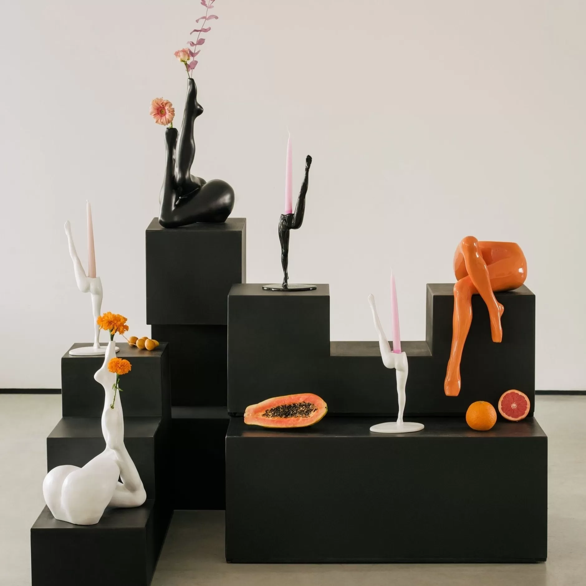 can_candlestick_black_4.webp Anissa Kermiche Can Candlestick (Black) Cheap