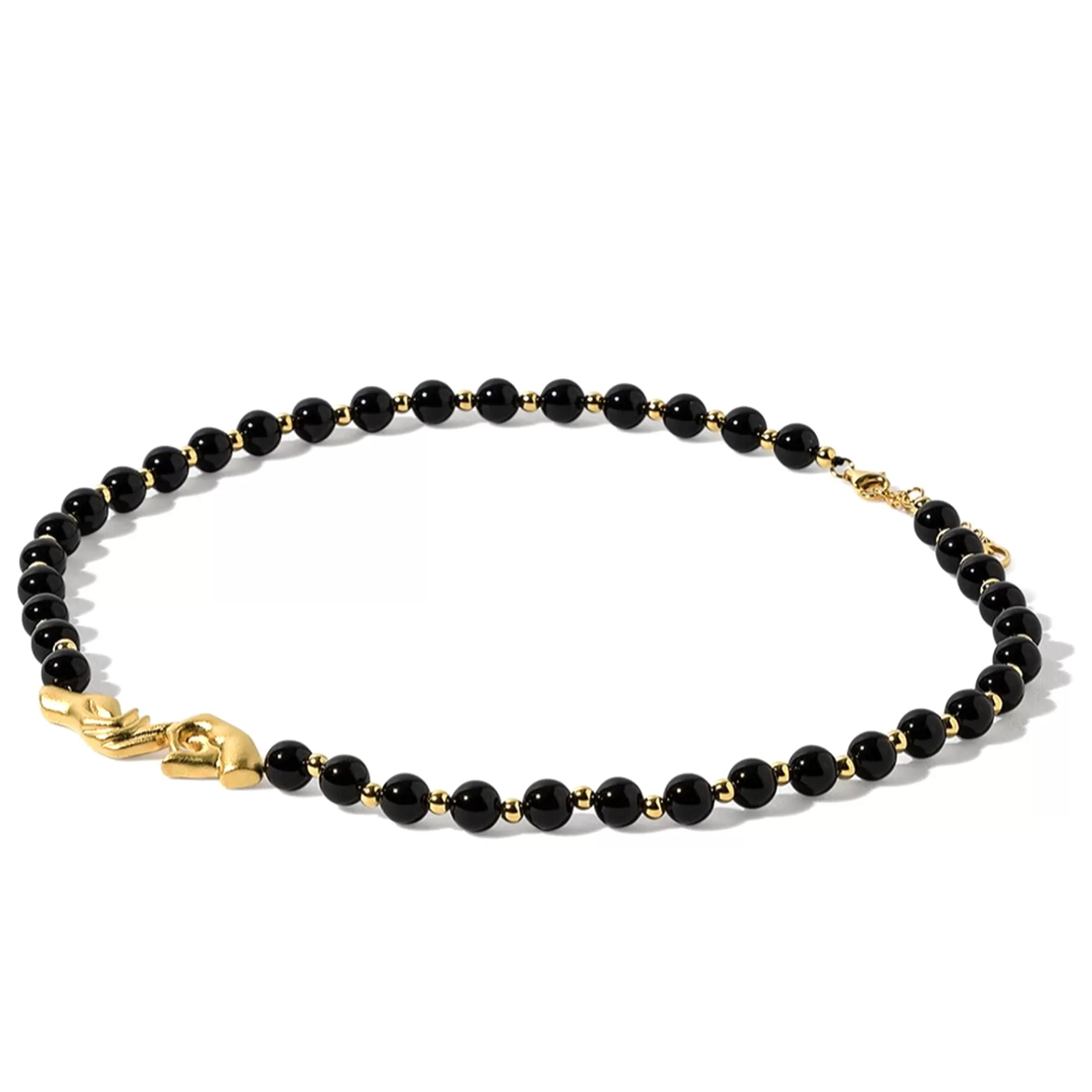 les_mains_necklace_3.webp Anissa Kermiche Les Mains Necklace Best Sale