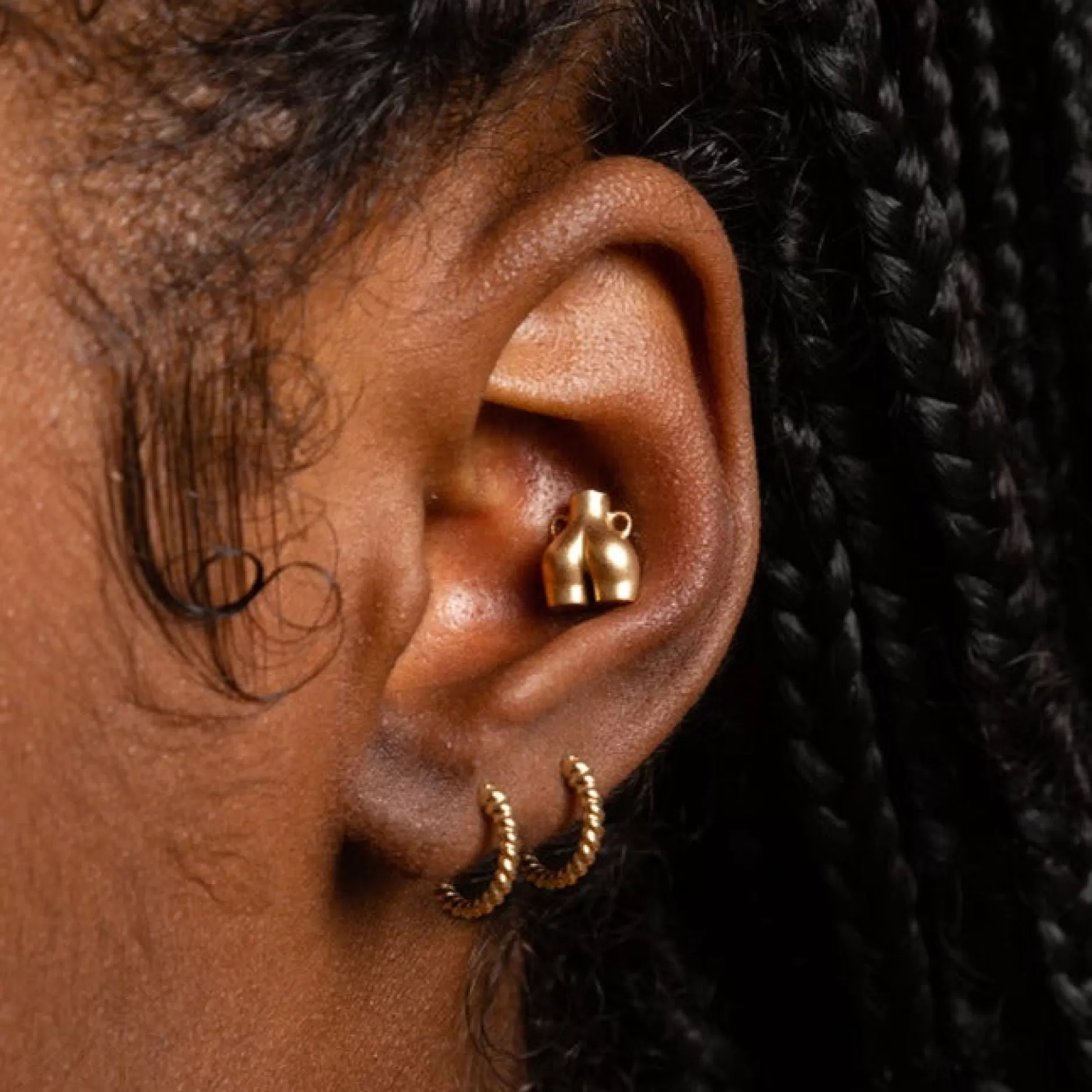 mini_love_handles_stud_3-1.webp Anissa Kermiche Mini Love Handles Stud Best Sale