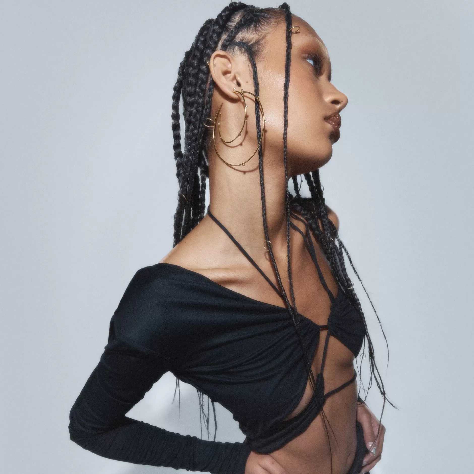 razzle_dazzle_hoop_earrings_3.webp Anissa Kermiche Razzle Dazzle Hoop Earrings Shop