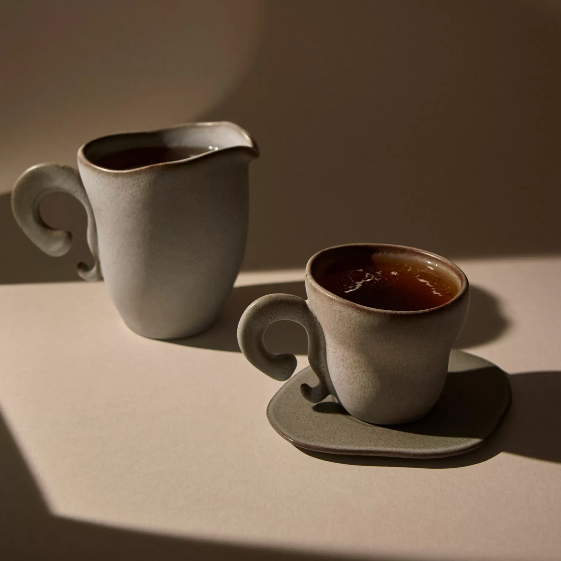 spill_the_teacups_freckled_grey_matte_4.webp Anissa Kermiche Spill The Tea-Cups (Freckled Grey Matte) New