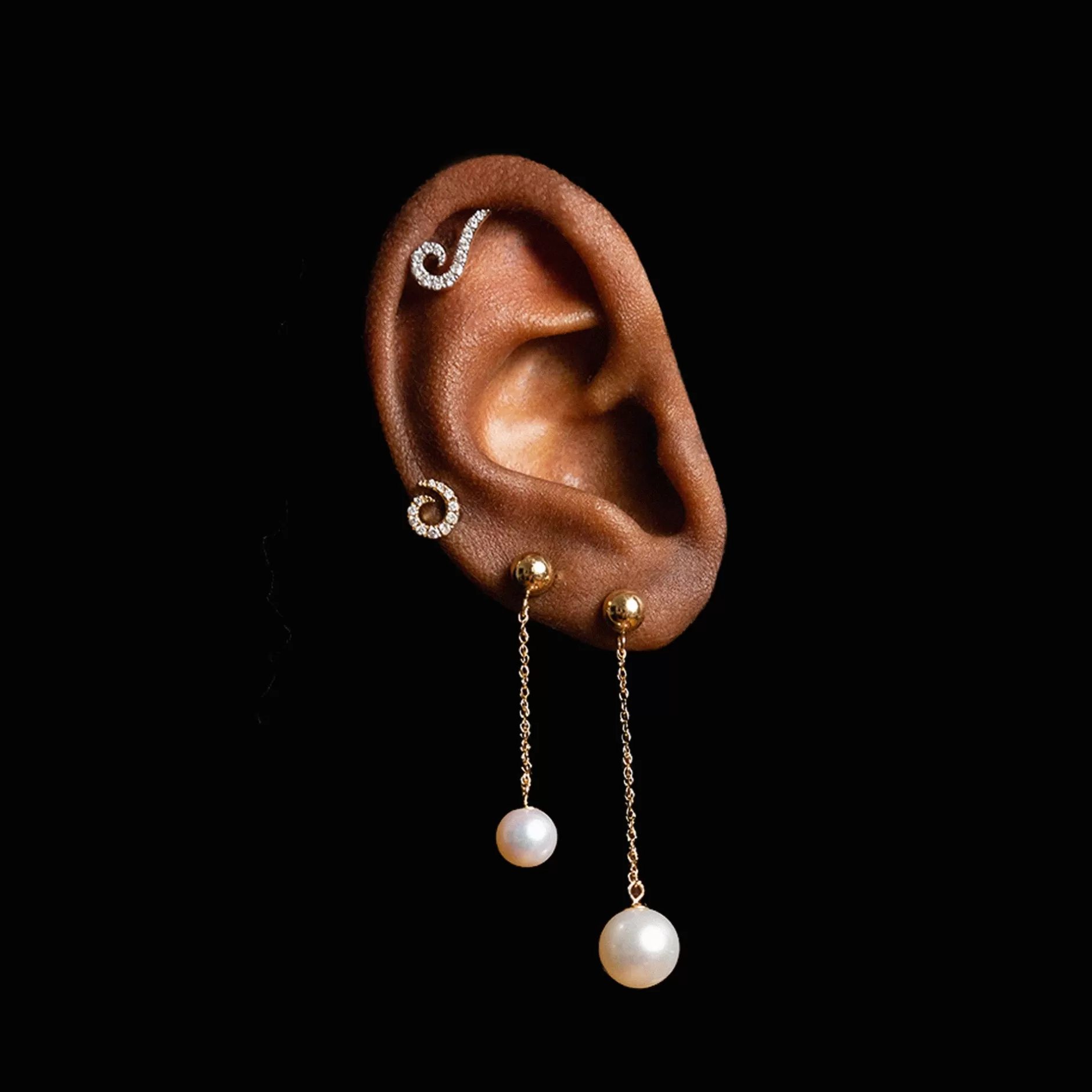 swirl_stud_2.webp Anissa Kermiche Swirl Stud Best